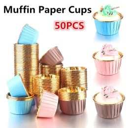 Moules 50pcs / Set Muffin Cupcake Liner Cakes Cakes DIY CAKE BAKING PATER CUPS