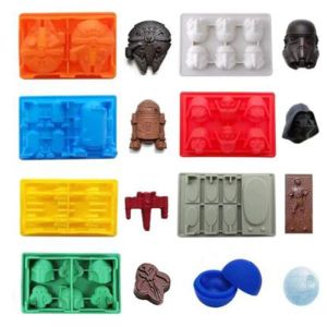 Molds Cake Decorating Molds Silicone Molds for Baking Chocolate Candy Gummy Dessert Ice Cube for Star Molds War Fans