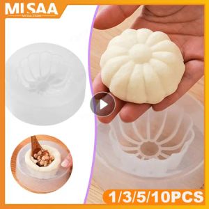 Molds Diy Chinese Baozi Mold Pastry Pie taart Dumpling Maker gestoomd Bun Making Mold Baking Utsil voor keukenkeukenaccessoires