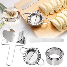 Moldes Diy Dumpling Molde Ravioli de acero inoxidable Hacer molde de masa Herramienta de masa para masa Cortero Jiaozi Herramienta de accesorios de pastelería