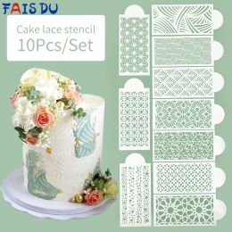 Moldes Fais du 10pcs Nuevas plantillas de pastel de fondant Relojes de malla para para hornear.