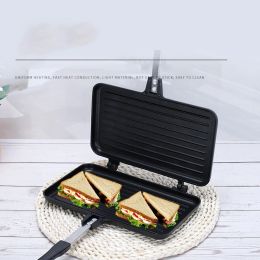 Molds Gas Nitwich Sandwich Maker Iron Bread Toast Breakfast Machine Pancake Baking Barbecue Oven Mold Mold Grill Friture Pan