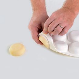 Moules de savon de forme oblaquante moules de gâteaux de silicone de qualité aliment
