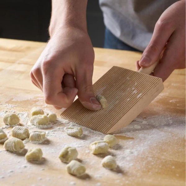 Moules en bois Spaghetti planche à pâtes pratiques de pâtes pratiques gnocchi macaroni beurre de beurre en plastique