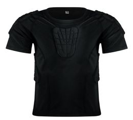 Mounchain sport t-shirt de protection épaule dos protéger côtes poitrine protecteur costume pour jeunes garçons activités sportives 7945150