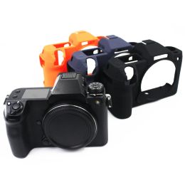 Camera de montaje Soft Silicone Protector Case de piel para Fujifilm Fuji GFX 100S / 50S II