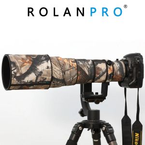 Mount RolanPro Lens Cover voor Nikon AFS 500mm F/4G ED VR (I en II) Nylon Camouflage Lens Kleding Regen Cover Lens Sleeve Guns Case
