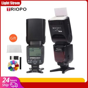 Mount Triopo TR950 Flash Light Speedlight Speedlite Universal voor Fujifilm Olympus Nikon Canon 650D 550D 450D 1100D 60D 7D 5D Camera