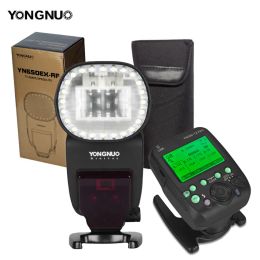 Mount Yongnuo YN650Exrf TTL HSS Round Head Speedlite Gn60 2.4g Caméra sans fil avec lampe de modélisation LED pour le reflex numérique Canon