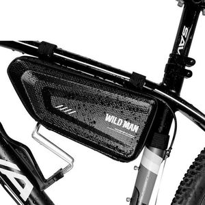 Mountain Bike Bag Rainproof Road Bicycle Frame Bag Cycling Accessories Hard Shell Tools Opslag Passporen Capaciteit 1 5L261G