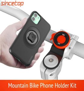Mountain Bike Telefoonhouder voor 11Pro x Max XR 8Plus 7 SE Bicycle Mount Bracket Clip Rotate Stand Kit met schokbestendige Case3935973