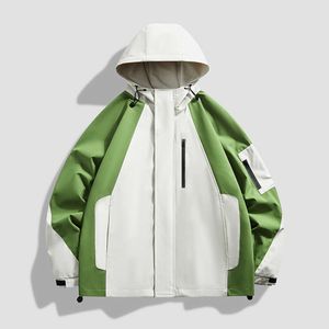 Mountain Outdoor Assault Suit waterdichte jas jas voor heren lente en herfstkleur bijpassend winddichte sportwork jas met capuchon