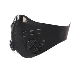 Mountain Road Bicocle Half Face Masks Masque à cyclisme Anti-Dust Masque en carbone Activé Cycling Running Bicycle Mask236F