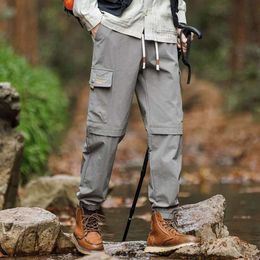 Pantalon de travail paratrooper de style montagne, leggings de printemps et d'été pour hommes, extérieur fonctionnel et décontracté, pantalon de charge d'escalade en montagne polyvalent