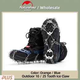Crampons d'alpinisme Crampons d'alpinisme 10-25 dents en plein air neige Crampons antidérapants en acier inoxydable couvre-chaussures Crampons d'escalade 231025
