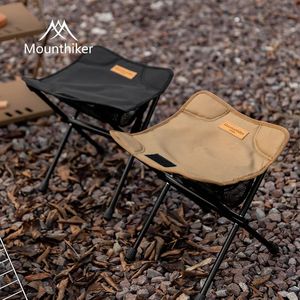 MOUNTAINHIKER chaise de Camping pliante ultralégère extérieure randonnée voyage pliable pêche Portable en alliage d'aluminium plage lune chaise 240327