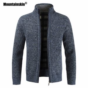 Mountains Heren Heren Herfst Herfst Winter Vest Warm Gebreide Sweater Jassen Jas Mannelijke Kleding Casual Knitwear EU Size SA835 Y0907