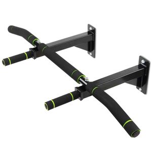 Gemonteerde muur pull-up bar fit training fitness zware kin-up gym apparatuur sport workout horizontale mount crossfit antislip schuim gewicht capaciteit snel samen monteren