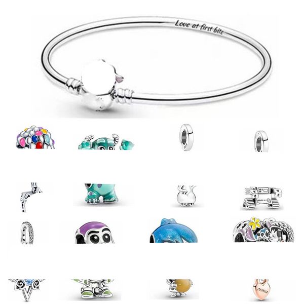 Charmes de souris Bracelets Bracelet Diamant Pendentif Perles Populaire Designer Européen et Américain Bijoux DIY fit Pandora Bracelet