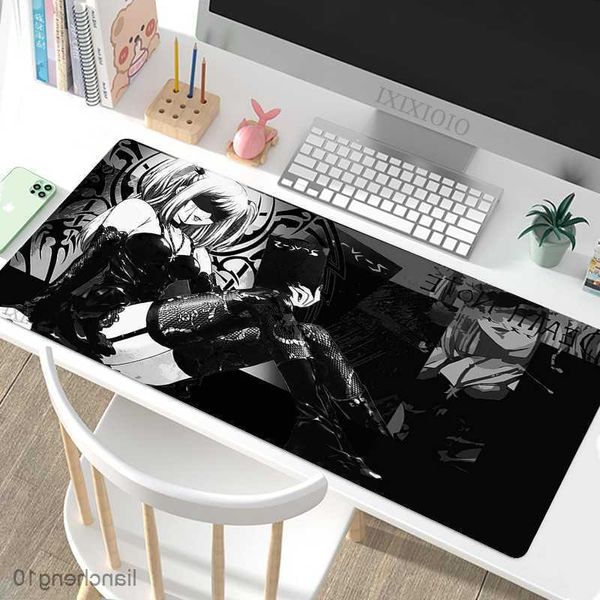 Mouse Pads Coupie anime Death Note Mouse Pad Gaming Home Mousepad Mousepad Mate Desk Mats Office Tapis Soft Tapis Table Mat Pad R230818