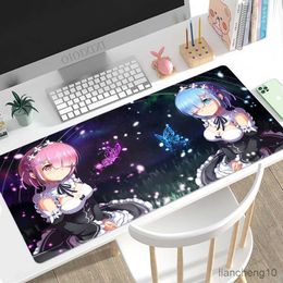 Muismatten Pols Anime Re Zero Muismat Gaming XL Nieuwe Custom Computer Mousepad XXL Playmat Soft Non-Slip Office Laptop Pad Tafelmat R230710