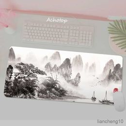 Muismatten Pols Chinese stijl Art Desk Mat 1200x550 Custom Gaming Mouse Pad Grote Mousepad Big Slipmat PC Gamer Tapijt Tafelkleed R230710