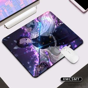 Tapis de souris Poignet Demon Slayer Tapis de souris Gamer Clavier Tapis Pc Accessoires Tapis de bureau Tapis de souris Anime Mause Pads Kawaii Mignon Protecteur de bureau R231028