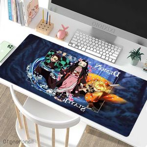 Pads de souris Courage de souris Demon PAP MONDE NOUVEAU ordinateur Home Mousepad Desk Mats Natural Rubber Office Tapispat de tapis Table Table R230818