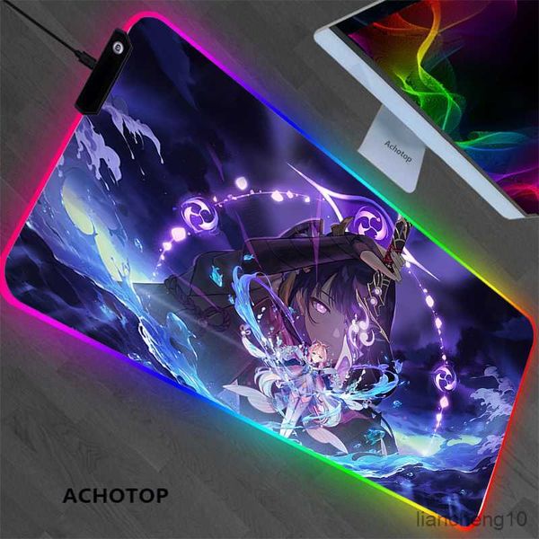 Mouse pads de pulso gaming mousepad anime tamanho dos desenhos animados gamer mouse pad xxl teclado mesa computador pc mat pad. R230710