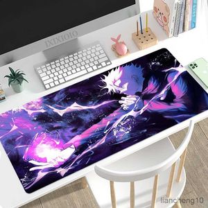 Muismatten Pols Kaisen Anime Muismat Gamer XL Custom Computer Nieuwe Mousepad XXL toetsenbord pad Tapijt Natuurlijke Rubber Zachte Tafel Mat R230710