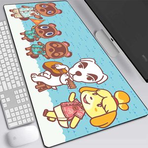 Muisblokken Pols Rests Animal Crossing Nieuwe Horizons Grote gaming Mouse Pad Computer Mousepad Toetsenbordkussen Bureau Mat Gamer Mouse Mat XXL Office Mausepad T230215