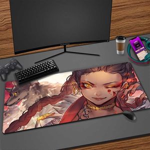 Tapis de souris Repose-poignets Apex Legends Loba Grand tapis de souris de jeu Tapis de souris de jeu Tapis de souris de calcul Gamer Couture Tapis de bureau XXL PC Clavier Mause Tapis T230215