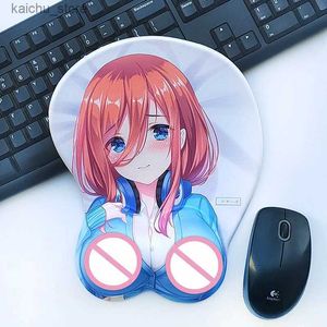 Mouse Pads Trip Rests Custom 3D Monton Mouse Pad Anime Picture Picture Sexy Oppai Kawaii PAD BOLOSALE AVEC REST