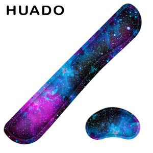 Alfombrillas de ratón Reposamuñecas Galaxy Teclado ergonómico Resto Escritorio Mamá saludable Almohadilla de espuma Cojín de soporte Accesorios para juegos para oficina 230823