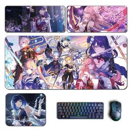 Muismatten Polssteunen Genshin Impact Muismatten Raiden Shogun Nilou Nahida Hu Tao Muismat Genshin Computer Pad Anime PC Gaming Accessoires Bureaumat YQ231117