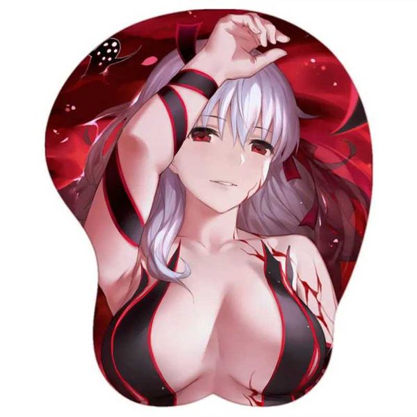 Pousque de souris poignet repose le destin HD / Grand Ordre Matou Sakura Sexy Breast Mouse Pad Manga Cute avec poigne