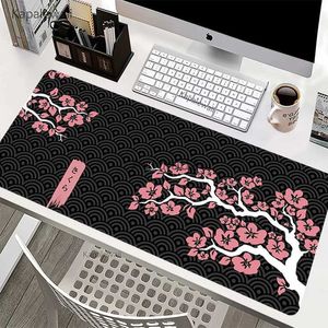 Muismatten Polssteunen Kawaii 50x100cm XL Gaming Grote Bloem Muismat Computer Leuke Kat Toetsenbord Mat Muismat Kleurrijke Bureaumat Muismat Voor Cadeau YQ231117