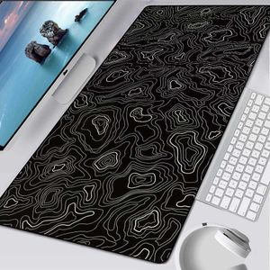 Tapis de souris Repose-poignets Grand 800x300 2 / 3mm Gamer Deskpad Tapis de souris pour ordinateur portable Gaming Mouse Pad XL Tapis de souris PC Clavier d'ordinateur Deskmat Accessoires Tapis T230215