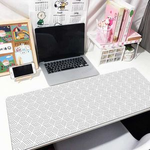 Tampons de souris Ligne de repos et texture 80x30cm xxl bord de verrouillage Mousepads Grand Mousepad Keyboard tapis de souris PAD BEAST BEST PAD PADS MONDE MONDE J240510