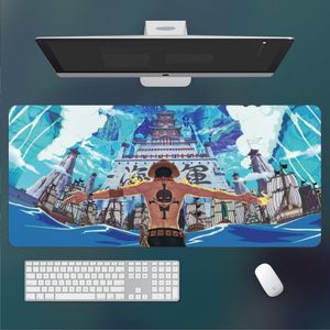 Tapis de souris 300 * 250 * 2mm Repose-poignet Pad Gamer Tapis Notbook Ordinateur Tapis de souris One Piece Gaming Clavier Manga Mat Drop Livraison Ordinateurs Netw Dh0Jv