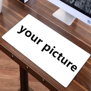 Mouse Pads Wrist Rests Print a Large Mouse Pad with Your Favorite Picture Custom Playmat Customized Gaming Mousepad XXL Desk Cushion 231123