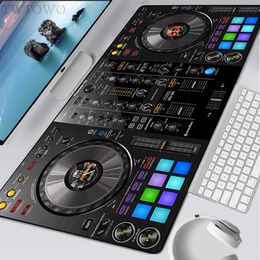 Muismatten Polssteunen Radio Dj Controller Werkbank Muismat Gamer Grote Custom Mouse Mat toetsenbord pad Laptop Soft Gamer Antislip Desktop Mouse Pad J230422