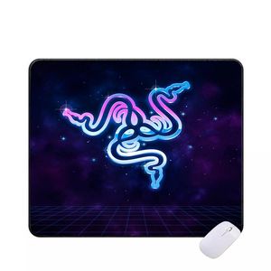 Mouse Pads & Wrist Rests Razer Pad Small Mausepad Asus Rog Gaming Mat Mousepad Office Carpet Black Mousepads Table Gamer Accessories