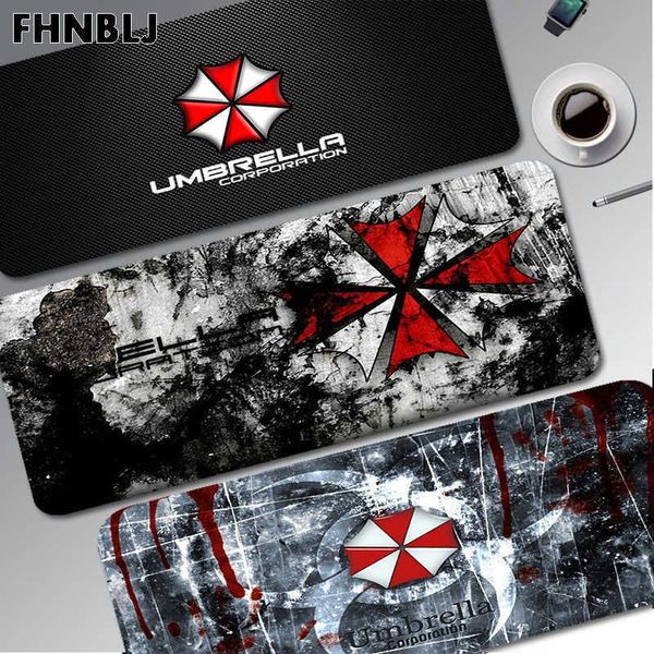 Tapis de souris Repose-poignets Resident Evil Umbrella INS Marée Grand dessin animé Anime Gaming Tapis de souris Clavier Tapis de souris Tapis de bureau Accessoires Bureau Bureau J230422