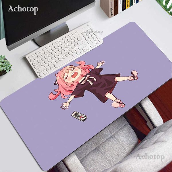 Alfombrillas para ratón Reposamuñecas SPY X Family Mouse Pad Accesorios para juegos Kawaii Mouse Mat Anime 900 * 400 Mouse Pad Xxl Cute Desk Pad Pc Gamer Girl Mousepad T230215