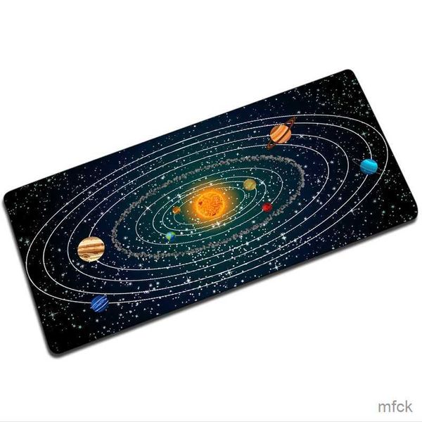 Mouse Pads poignet reste univers starry sky familial gamer clavier ordinateur berceau pavé de souris de souris ordinateur