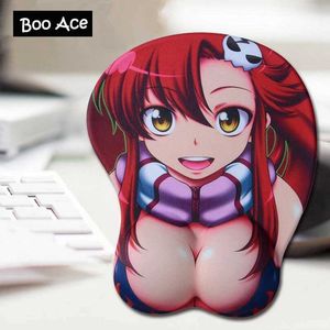 Poussions de souris poignets Rests Yoko Anime Sexy Big Soft Soft Past 3d Gaming Mouse Pad sexy Rest Mouse Pad H2.8cm / 1.1 Livraison GRATUITE Y240423