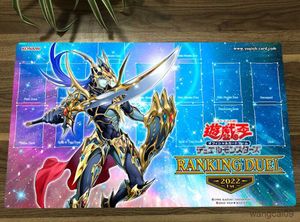 Muismatten Pols YuGiOh Black Lustre Soldier - Soldier of Chaos Speelmat Trading Card Game Mat Tafel Gaming Speelmat Muismat 60x35cm R231031