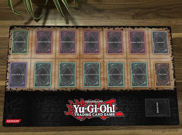 Alfombrillas para ratón YuGiOh, tapete clásico para juegos de cartas coleccionables, tapete para mesa, escritorio, tapete para jugar, alfombrilla para ratón de 60x35cm, bolsa R231031