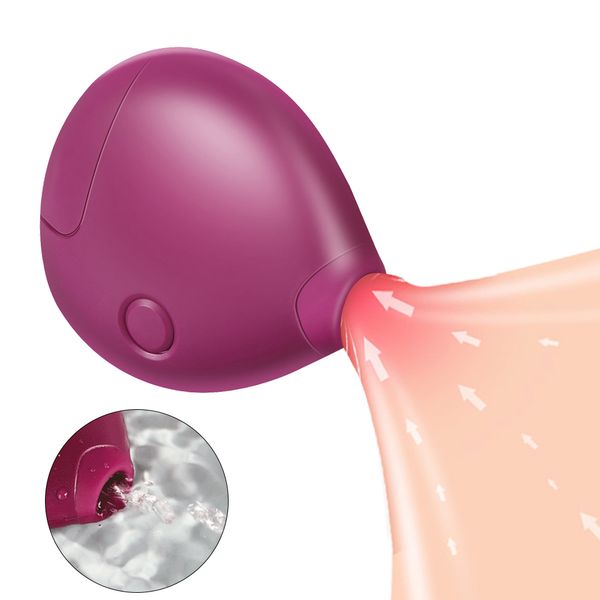 Vibradores bucales para pezón Oral sexy, juguete para chupar el pecho, juguetes para mujeres, vibrador de peces, ventosas de placer